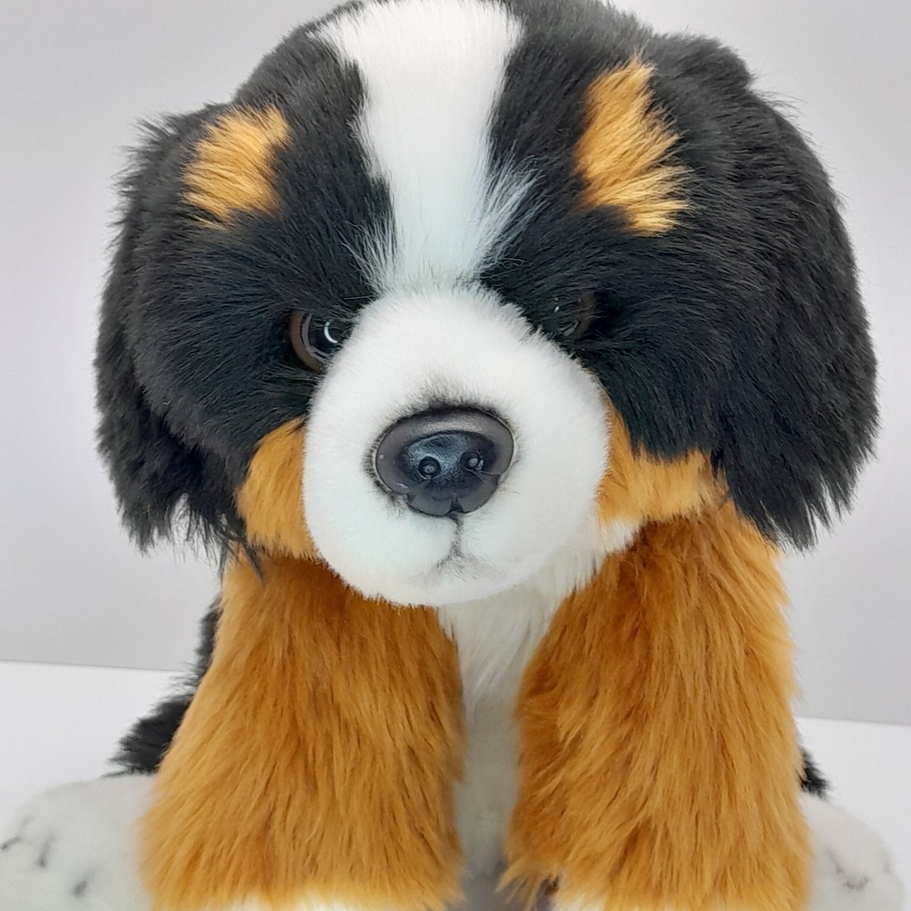 Adventure Planet Floppy Bernese Mountain Dog Plush 10" Heirloom Collection Toy - Picture 5 of 10